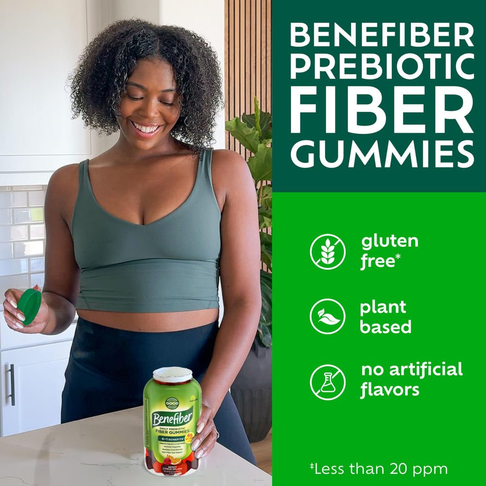 Benefiber etiqueta nutricional en detalle para transparencia de ingredientes