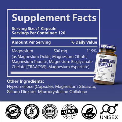 Benevolent capsules scattered on wood showing supplement form and everyday use