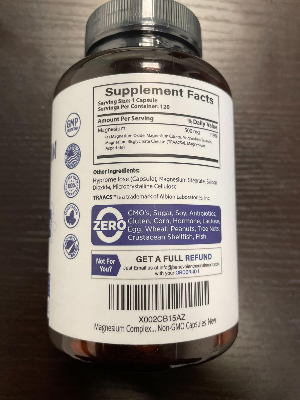 Benevolent bottle by bedside lamp illustrating evening relaxation support