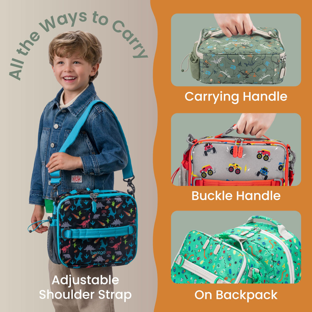 Bentgo bolsa abierta con lonchera y espacio para ice pack