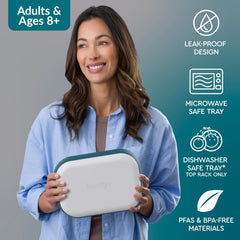 Bentgo Chill Max ice pack under tray benefit: keeps meals chilled for hours