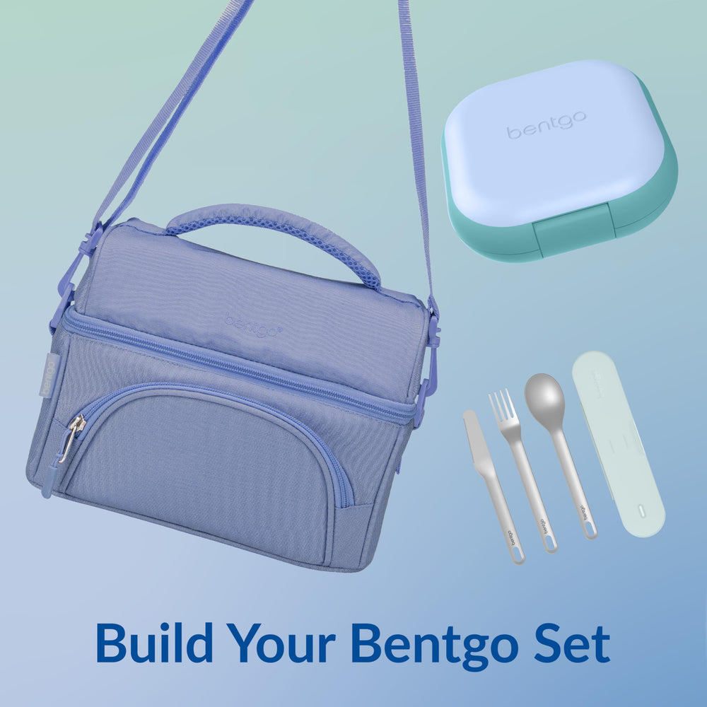 Bentgo Chill Mini dentro de mochila en contexto diario, ideal para escuela u oficina