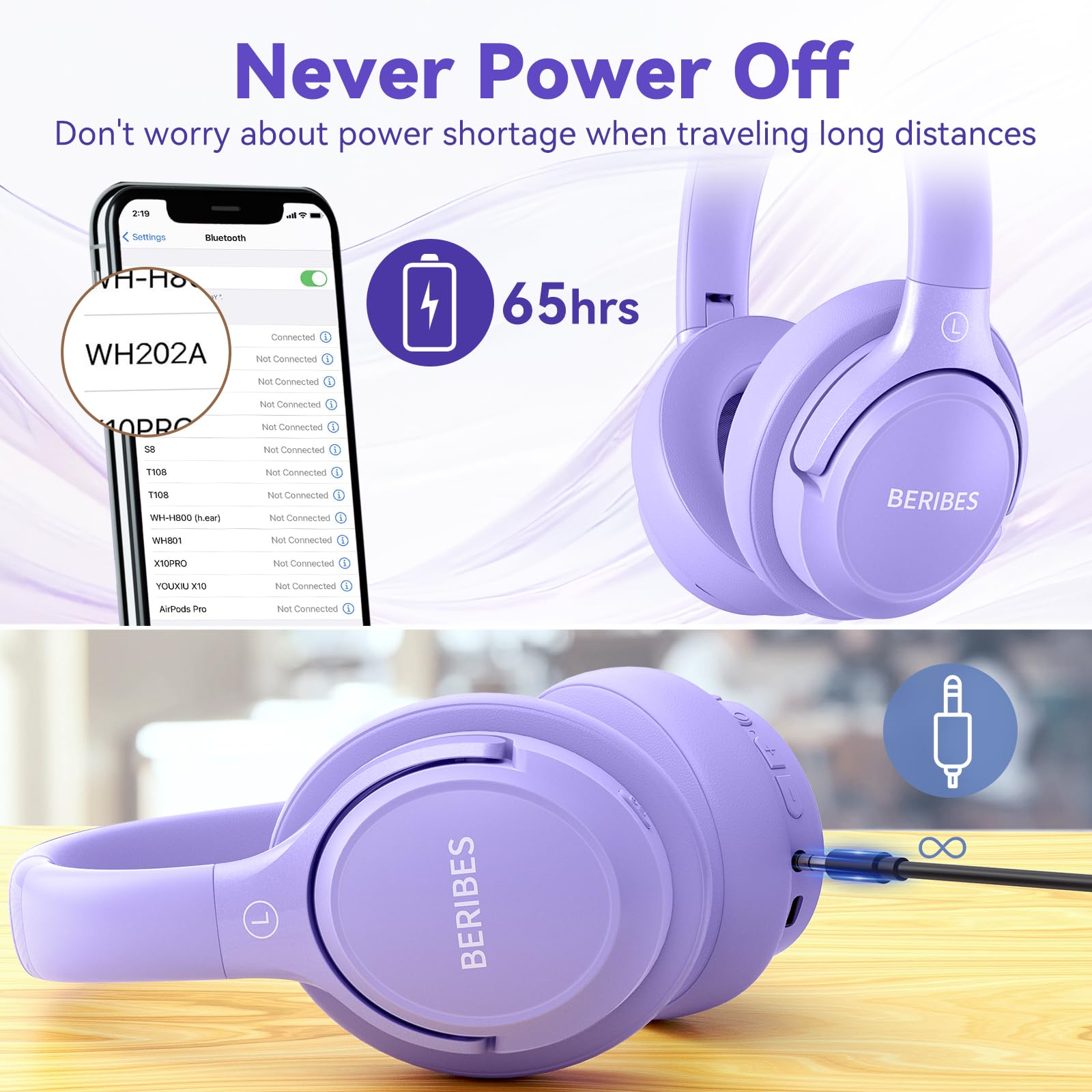 BERIBES primer plano de botones de control para cambiar EQ y volumen