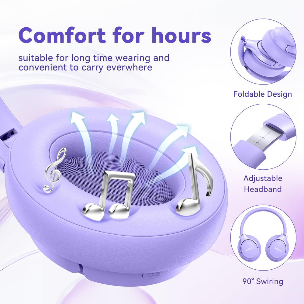 BERIBES auriculares en uso conectados al móvil para llamadas y música