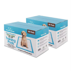 Best Pet Supplies tapete XL frontal mostrando el tamaño y borde absorbente para entrenamiento