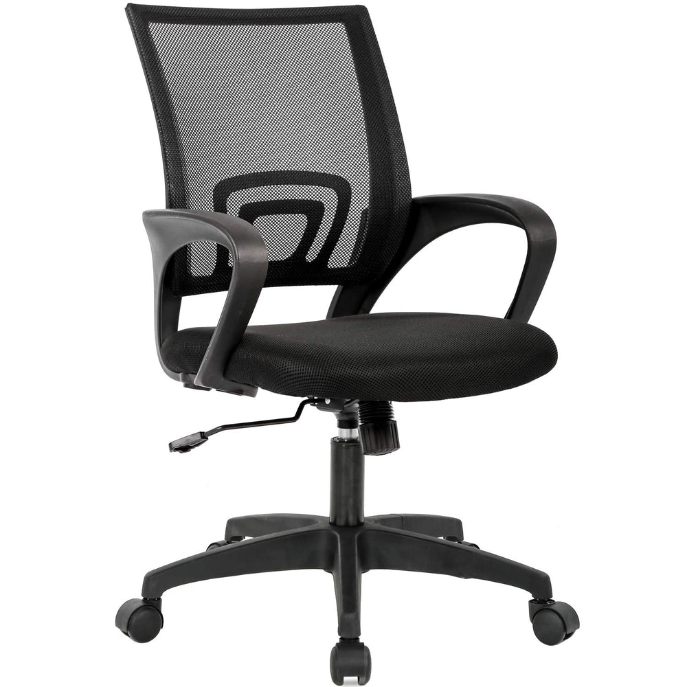 BestOffice front view showing mesh back and ergonomic silhouette for cooling comfort