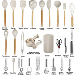BESTZMWK detalle de cabezas de silicona sin rayar utensilios, protección