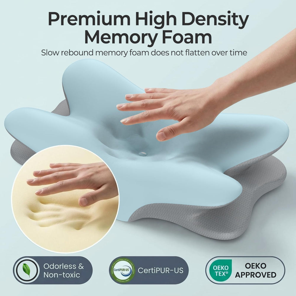 Besyodo in use by side sleeper demonstrating shoulder clearance and reduced pressure