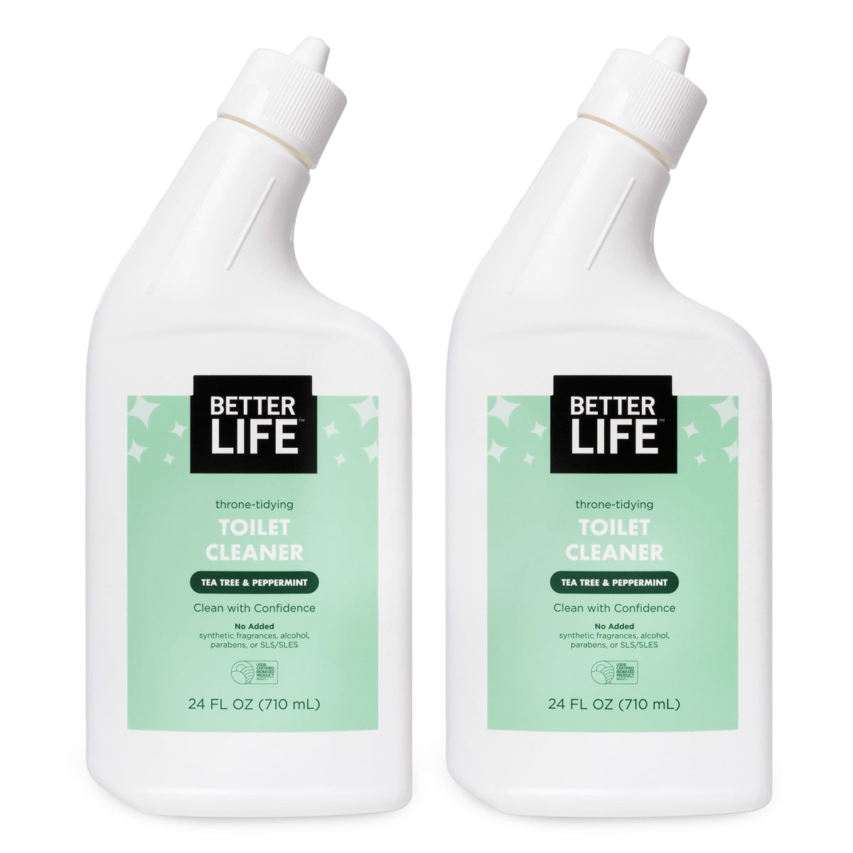 Better Life envase frontal del gel limpiador mostrando diseño y tamaño