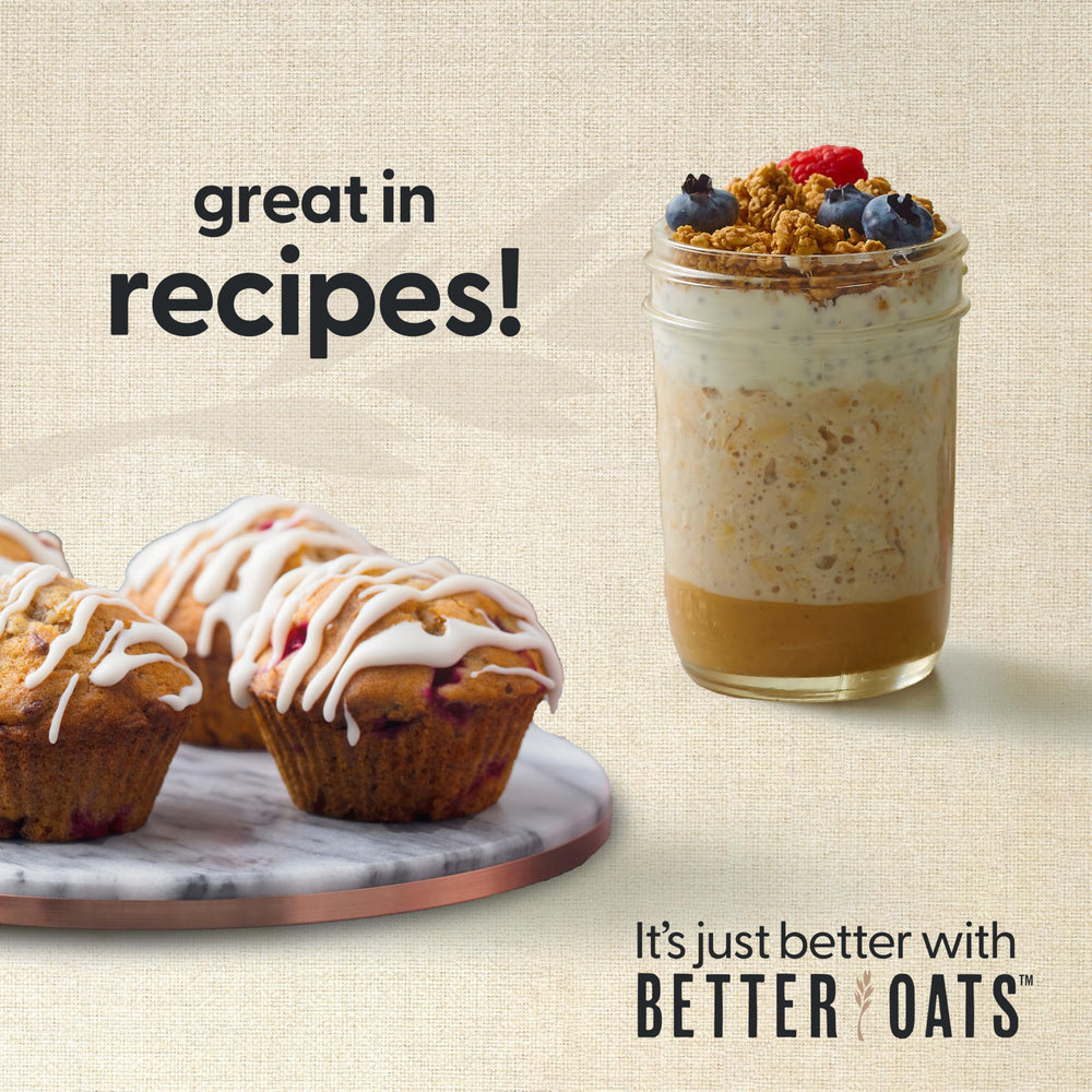 Better Oats línea medidora en sobre para preparación precisa y sencilla