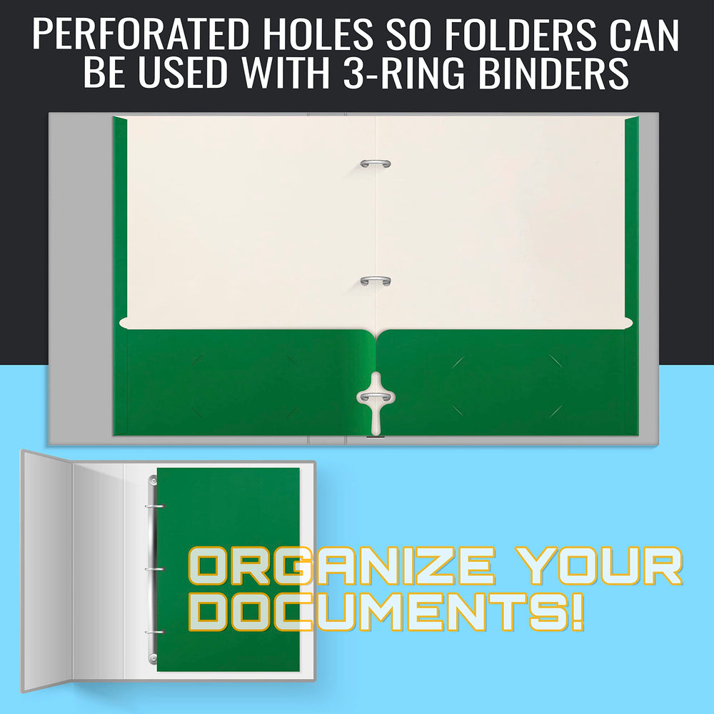 Better Office Products carpeta junto a cuadernos para comparar tamaño y escala
