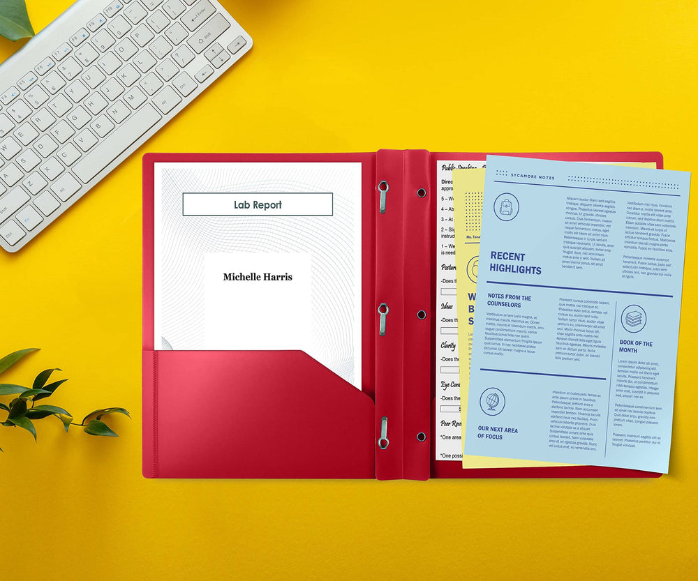 Better Office Products comparación tamaño carta, ajustada a 8.5 x 11 pulgadas