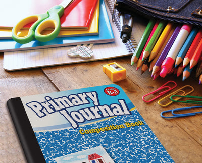 Better Office Products inside cover alphabet reference with block and cursive letter models