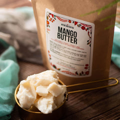 Better Shea Butter close-up of mango butter texture highlighting creamy spreadability