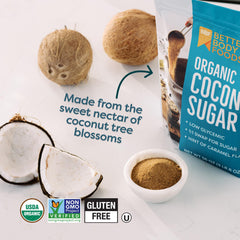 BetterBody Foods bol con azúcar de coco listo para mezclar en repostería casera