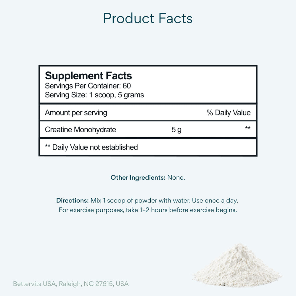 Bettervits scoop close-up of 5g serving for precise dosing benefit