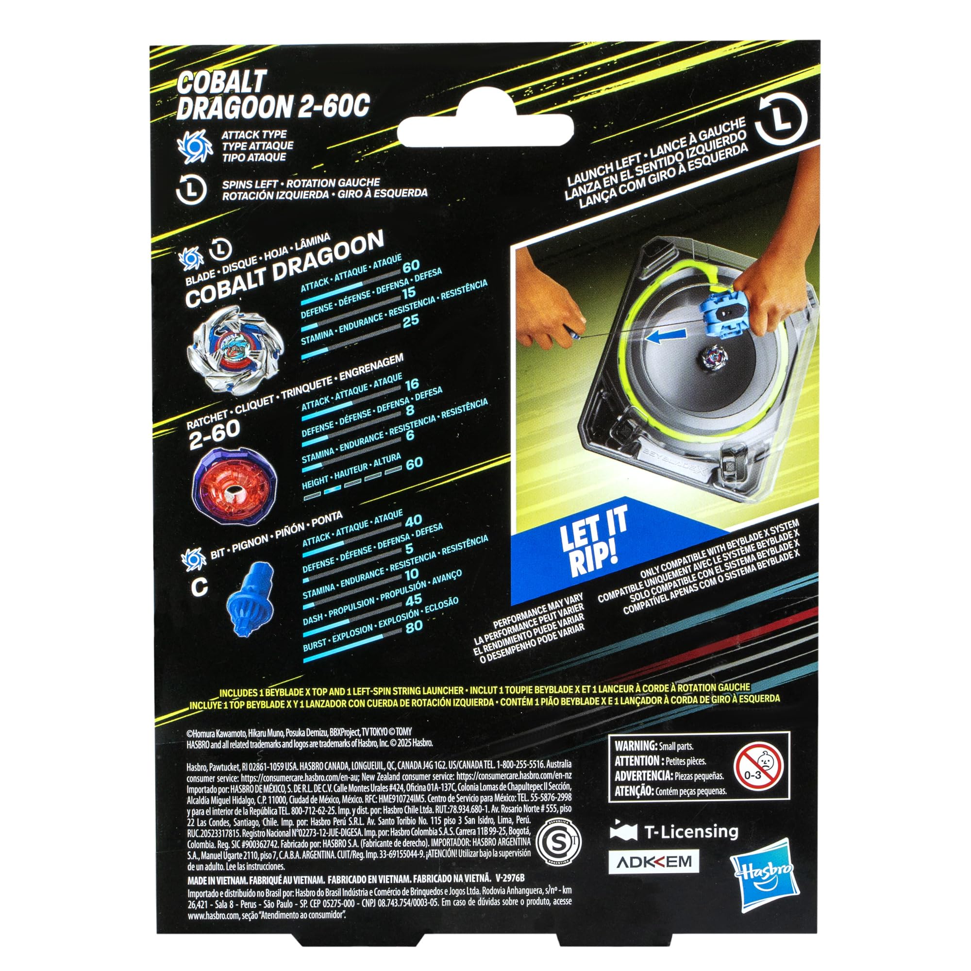 Beyblade lanzador de cuerda detalle que facilita tiradas rápidas