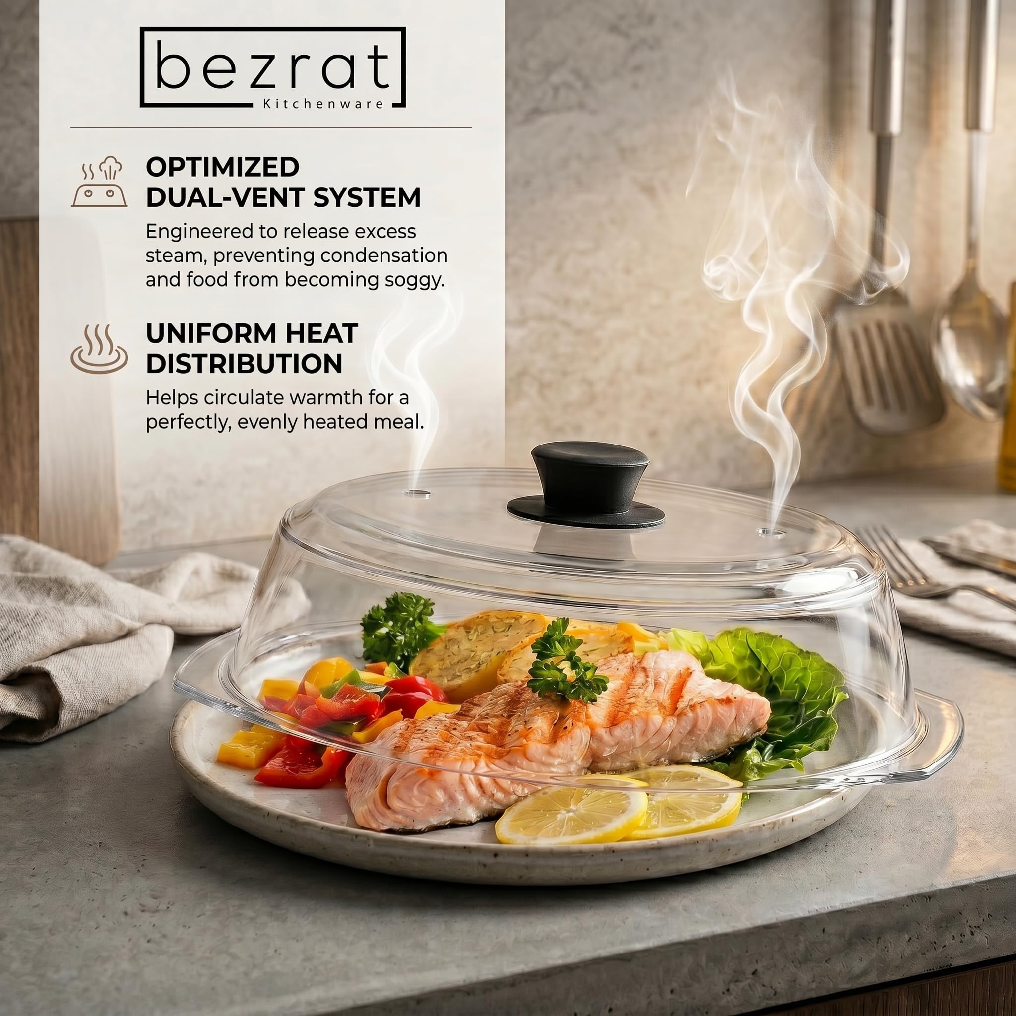 Bezrat glass texture close-up resists stains and wipes clean easily