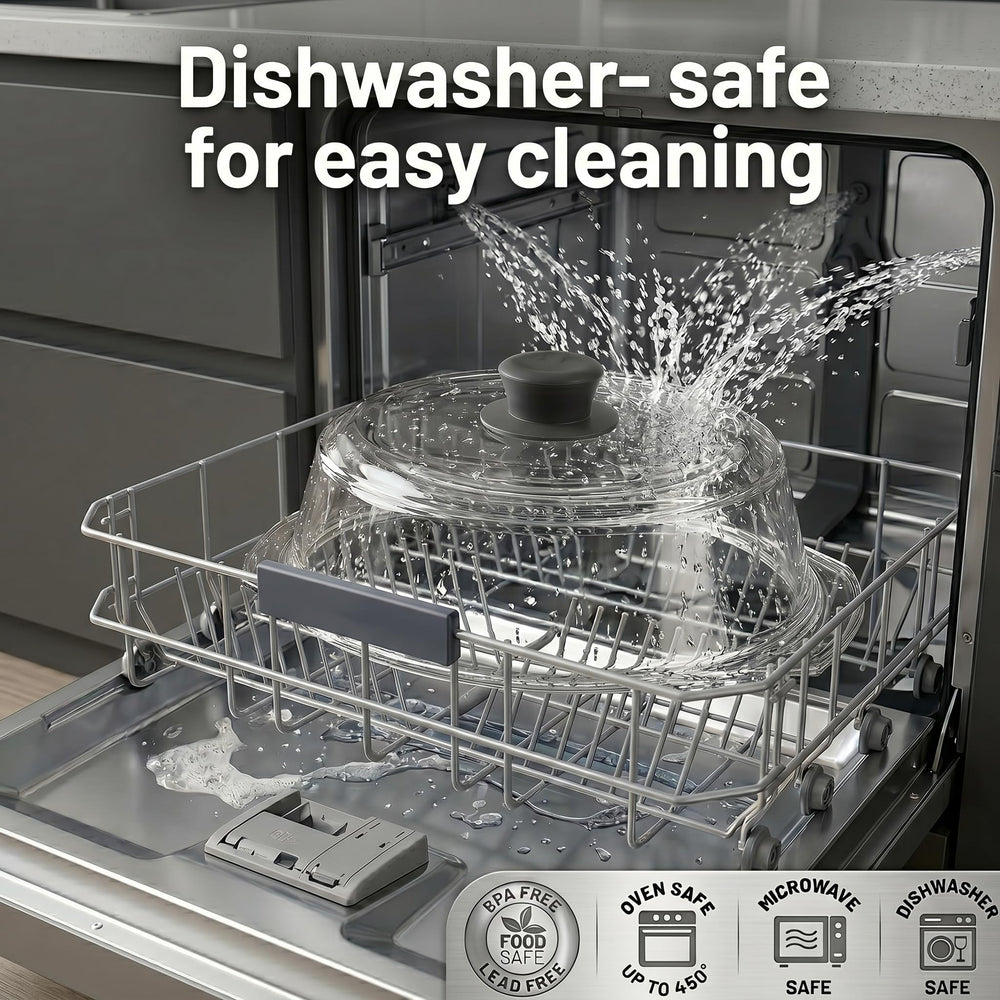 Bezrat covering saucy meal keeps moisture in and prevents mess