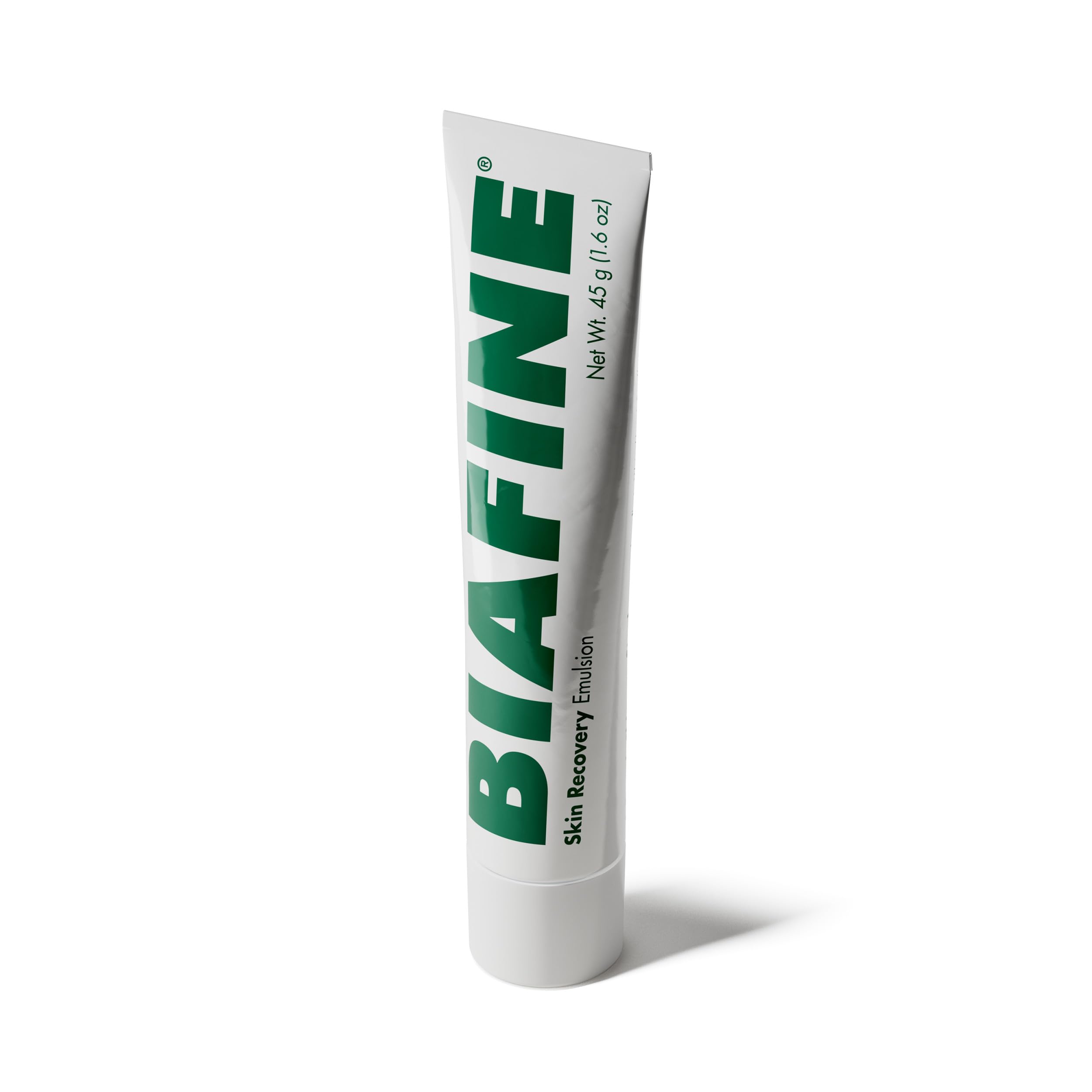 BIAFINE envase frontal mostrando tamaño y diseño, hidratación inmediata