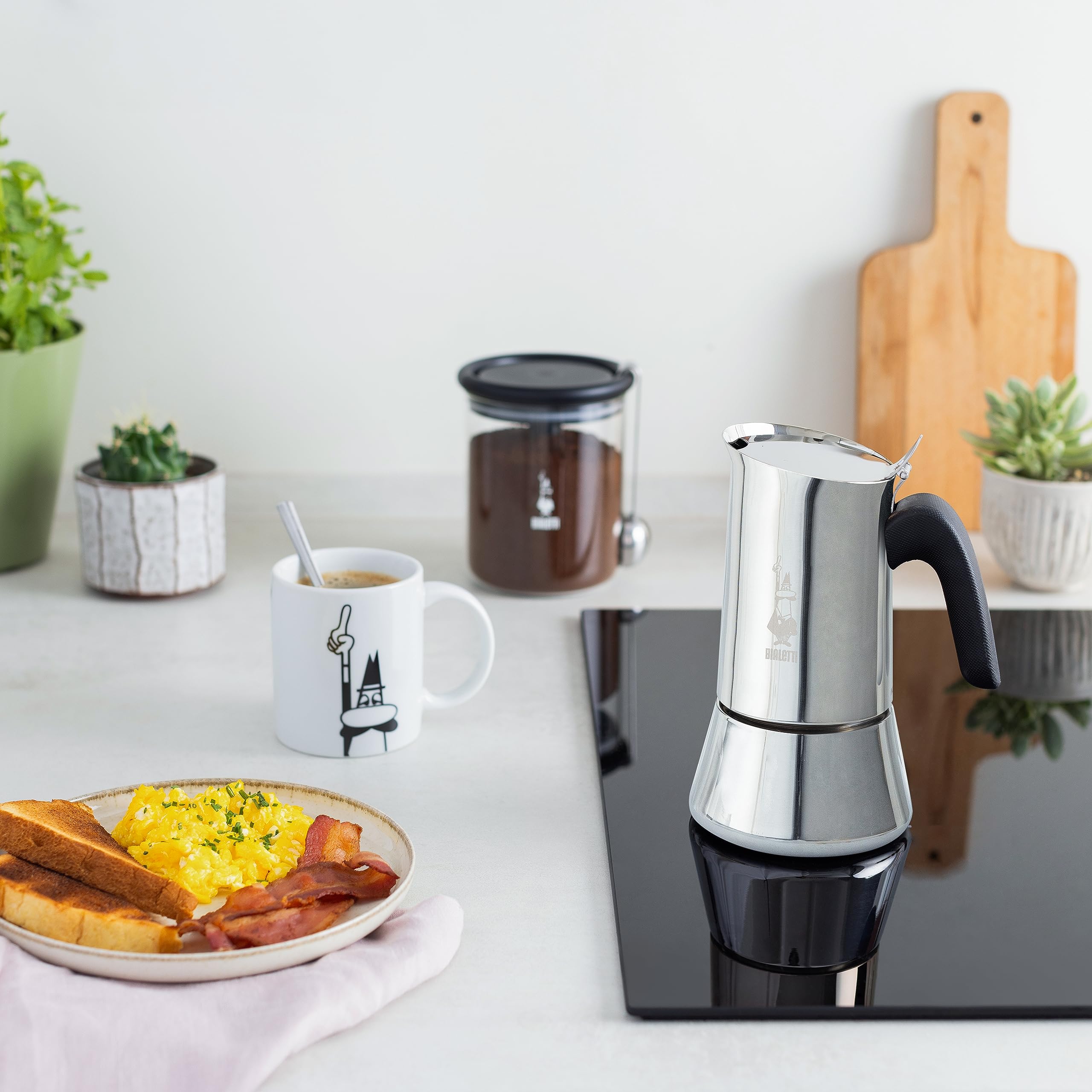Bialetti Venus acabado pulido 18/10 resistente y fácil de limpiar