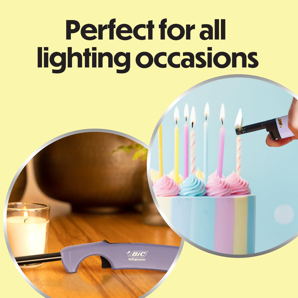 BIC EZ Reach surtido de colores pastel que añade estilo a tu cocina o evento
