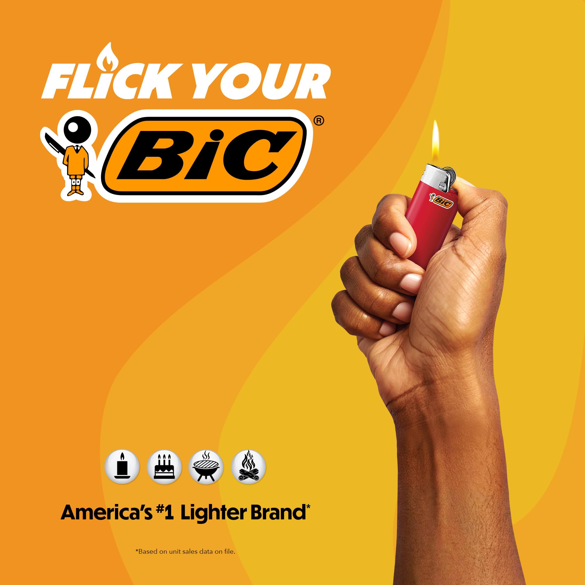 BIC Maxi Pocket vista lateral de caja indicando cantidad y organización fácil