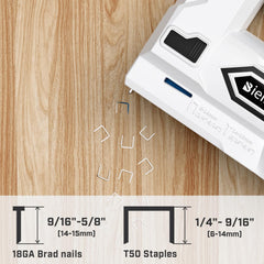 populo Bielmeier close-up of trigger and safety nose for precise fastener placement