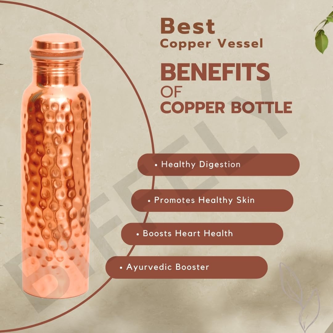 BIFFELY botella junto a mano para comparar tamaño y capacidad de 34oz