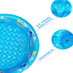 Big Summer close-up of dual-bubble inflatable bottom providing cushioned comfort