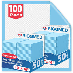 BIGGMED empaque frontal mostrando 100 unidades y beneficio de protección