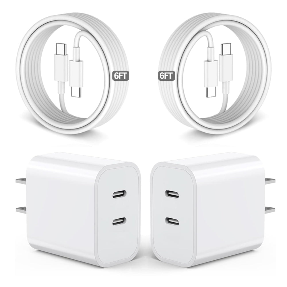 BikeAnything frontal del cargador dual mostrando dos puertos USB‑C y compacto diseño práctico