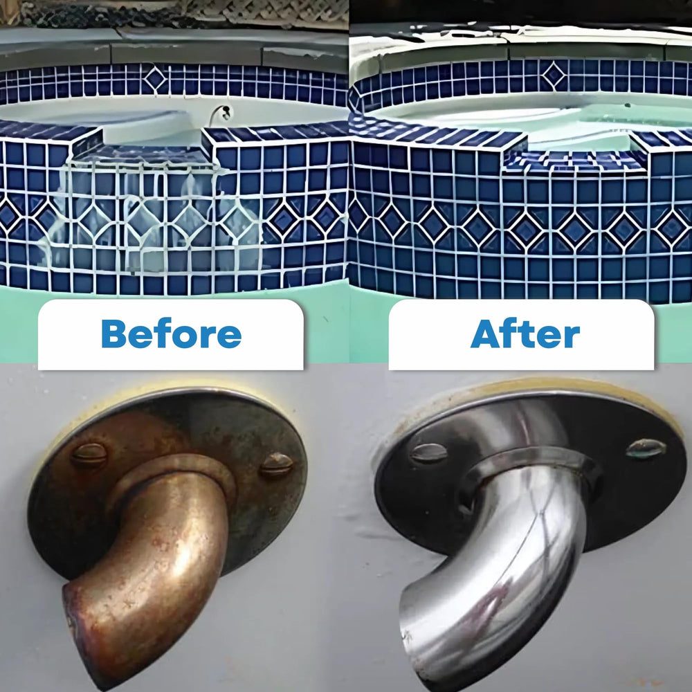 Embarcación con fibra de vidrio tratada con Bio-Clean para remover depósitos minerales