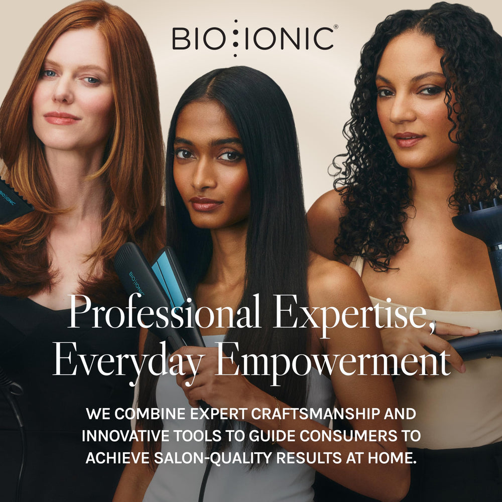 Bio Ionic empaque premiado que destaca diseño profesional y calidad