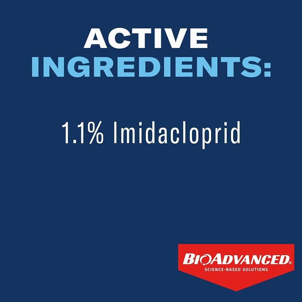 BioAdvanced 4 lb bottle in hand demonstrating compact size
