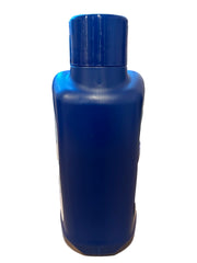 BioGuard bottle beside measuring cap showing scale and accurate weekly dosing for consistent results