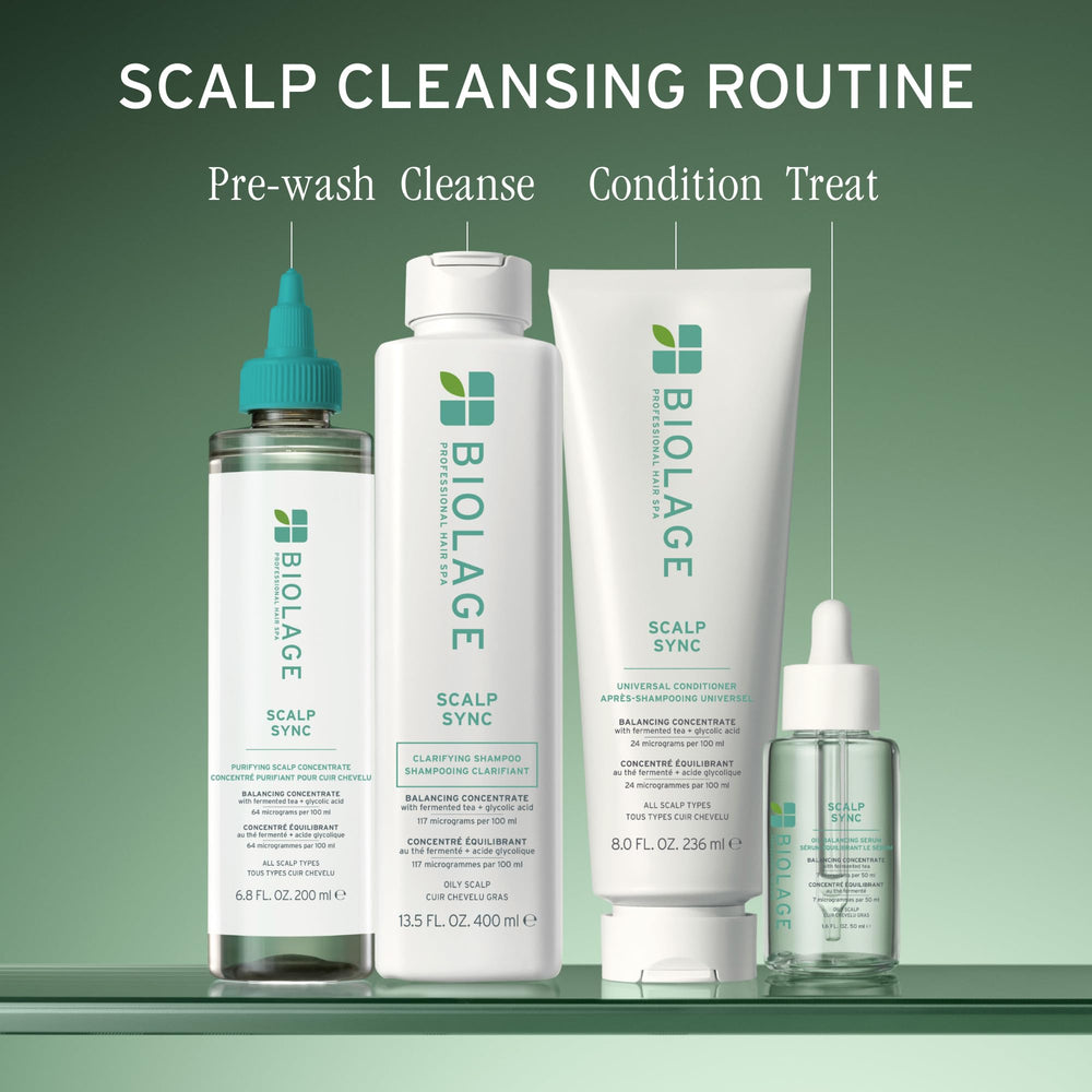 Biolage cabello con más volumen y brillo tras usar el champú