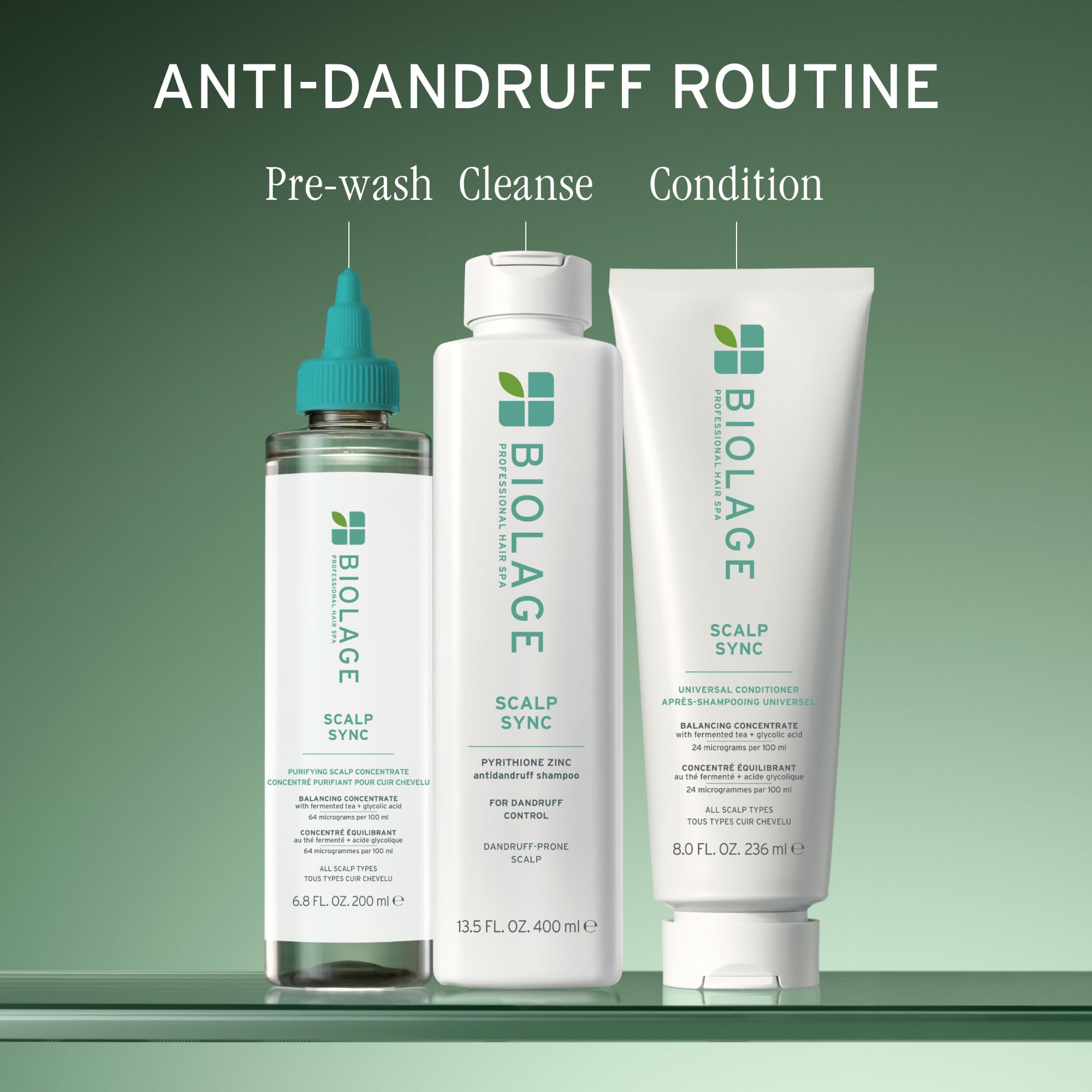 Biolage comparación de tamaño para ver cantidad en envase