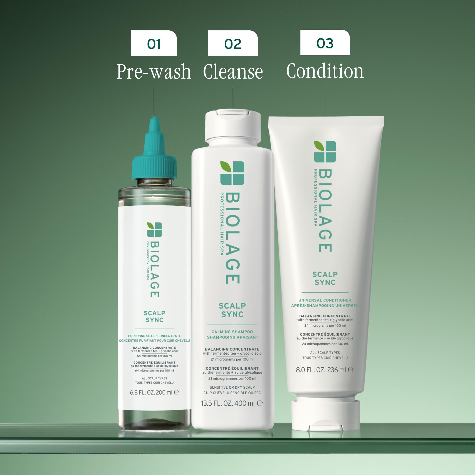 Biolage detalle de etiqueta con ingredientes clave, transparencia informativa