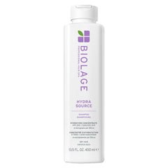 Biolage envase frontal Hydra Source mostrando diseño y capacidad