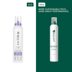 Biolage textura cremosa de la mousse para aplicación uniforme y tacto suave