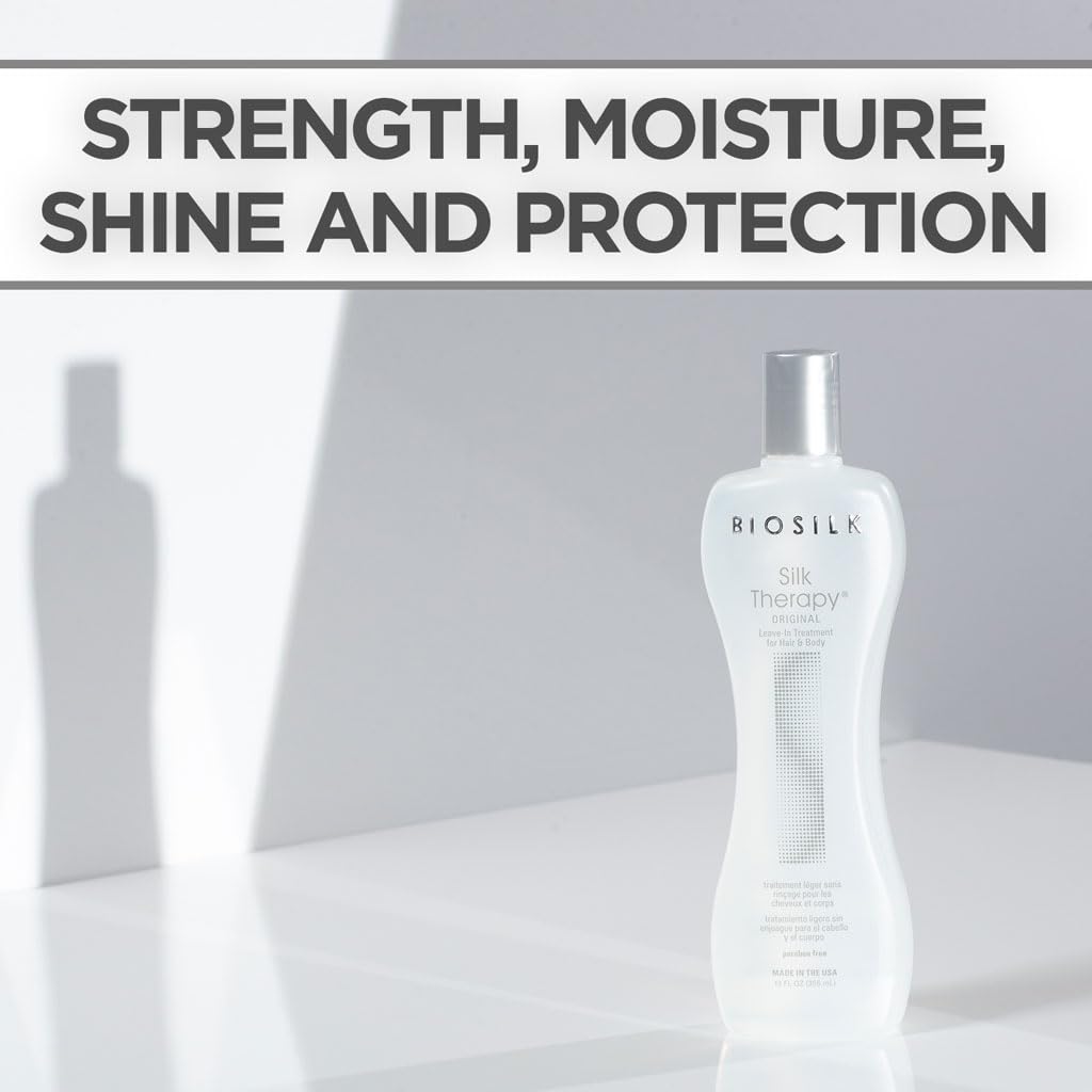 BioSilk textura del sérum en palma para ver ligereza y absorción rápida