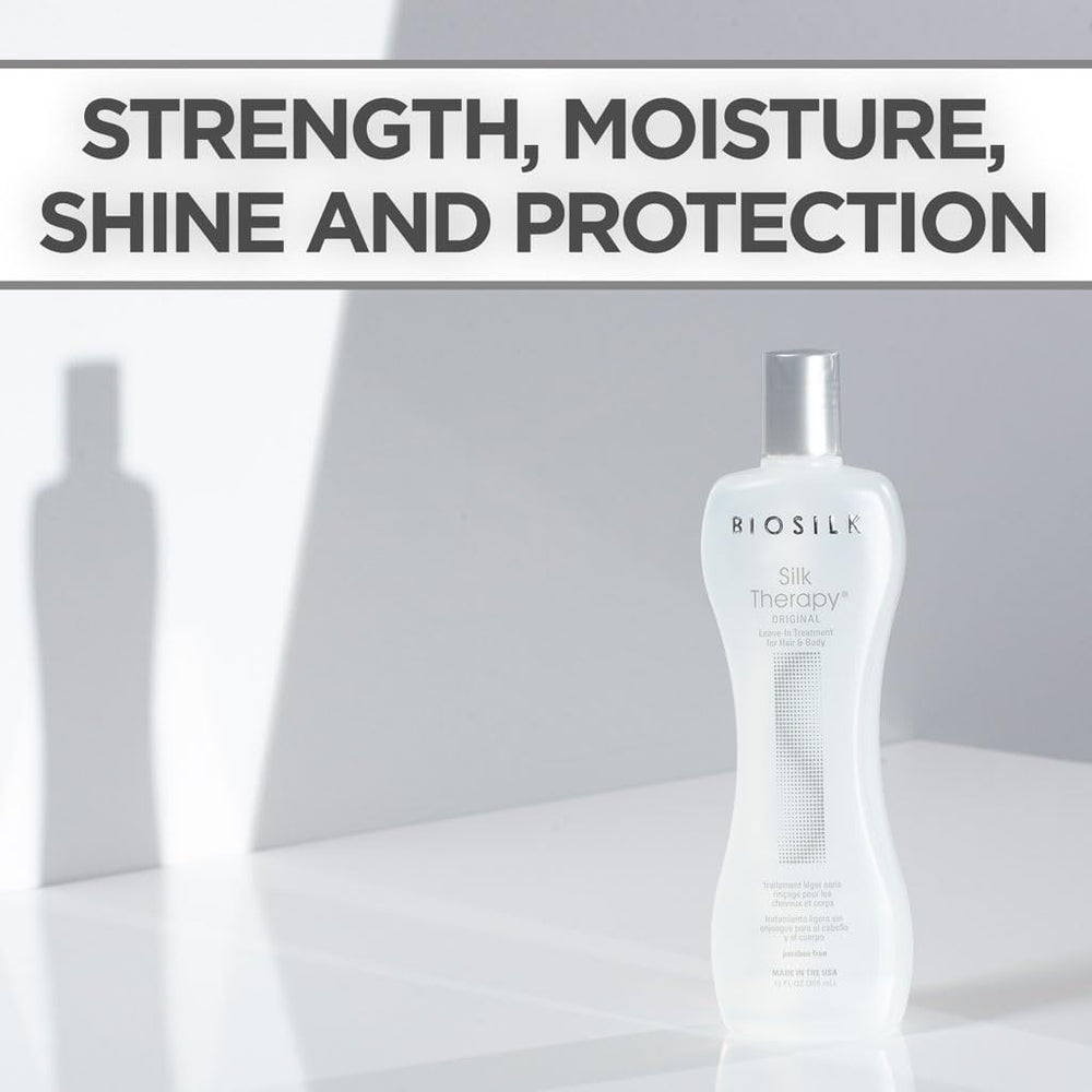 BioSilk textura del sérum en palma para ver ligereza y absorción rápida