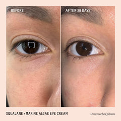 BIOSSANCE open jar top view revealing smooth cream and easy scoop benefit: precise application