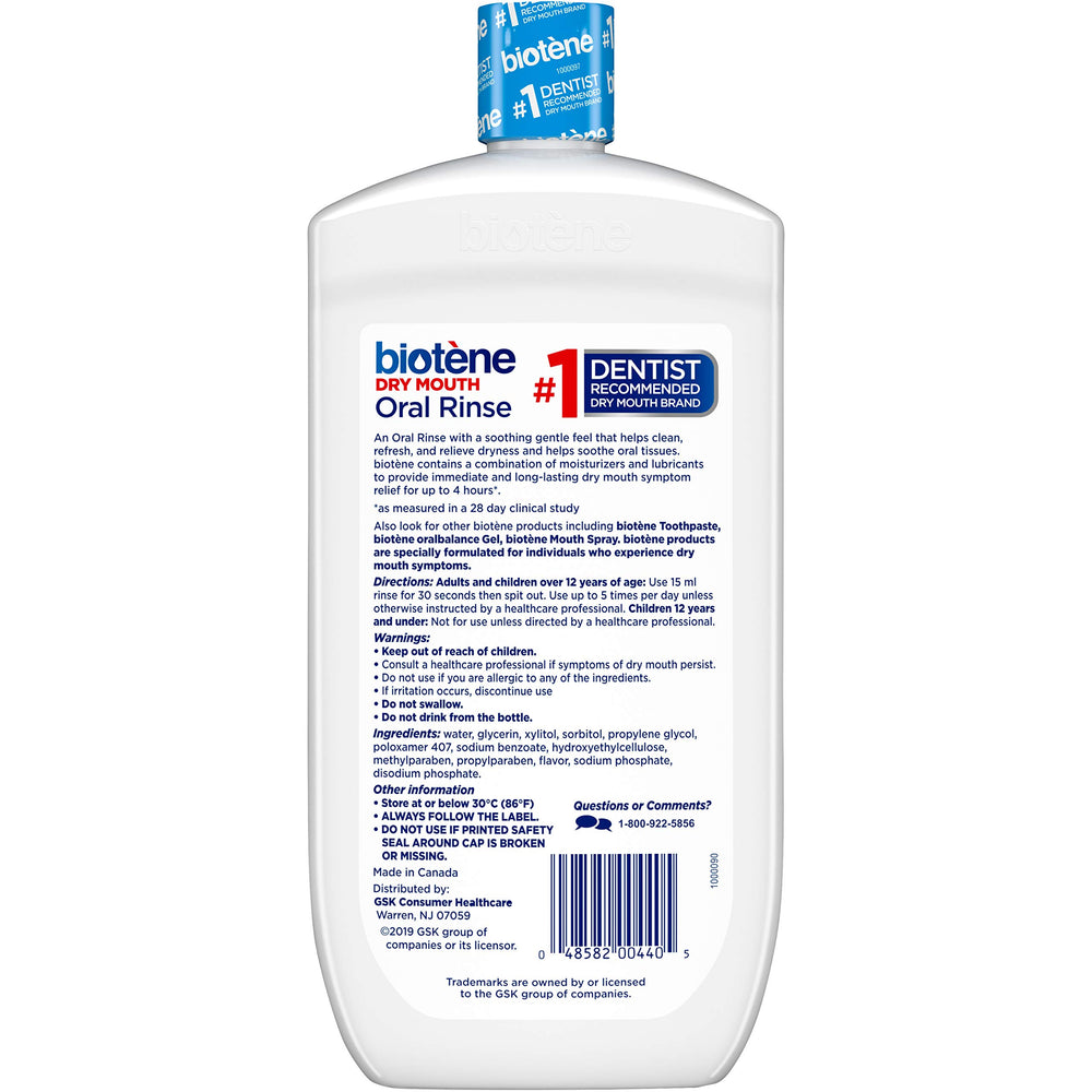 biotène instrucciones de uso y dosis recomendada legibles