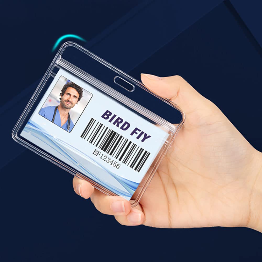 Bird Fiy cierre re-sellable en detalle que mantiene tarjetas secas y seguras