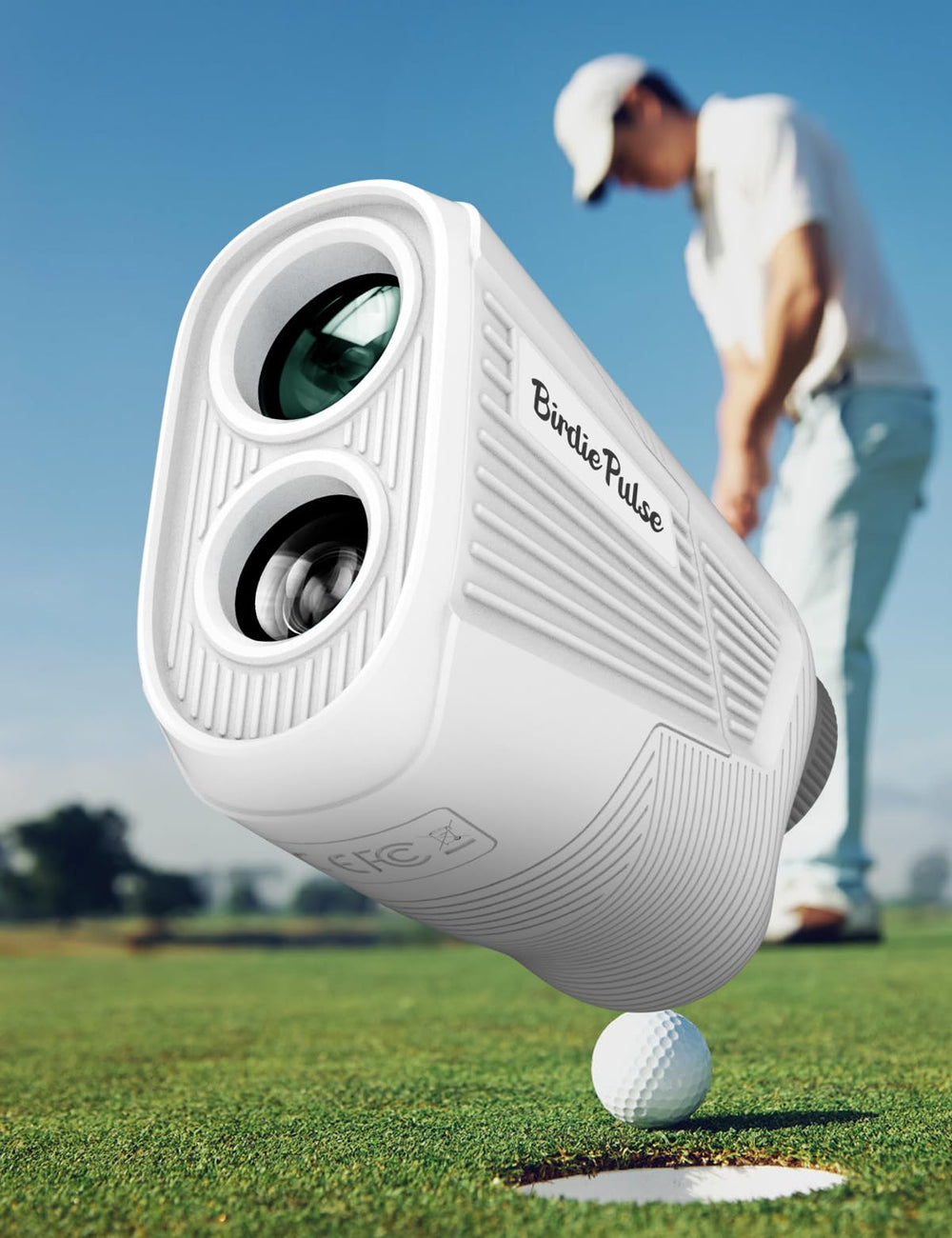 BIRDIEPULSE vibrating after flag-lock to confirm pin acquisition and faster decision making
