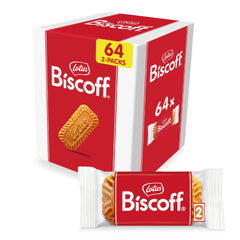 Biscoff frente del paquete mostrando diseño y facilidad de almacenamiento
