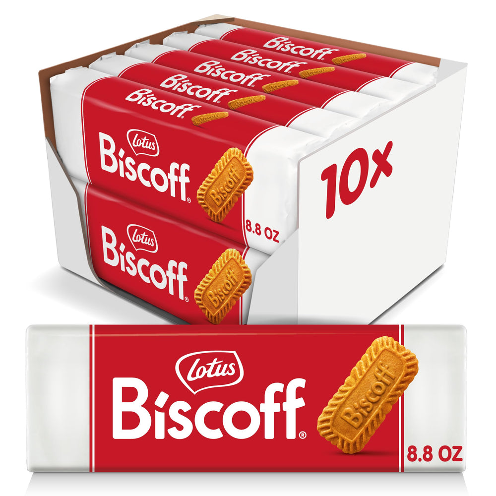Biscoff front packaging showing brand and snack convenience