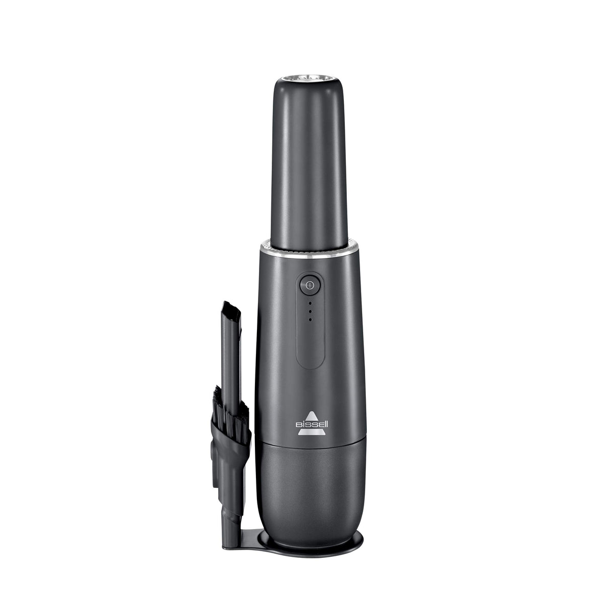 Bissell AeroSlim vista frontal mostrando diseño compacto y fácil agarre
